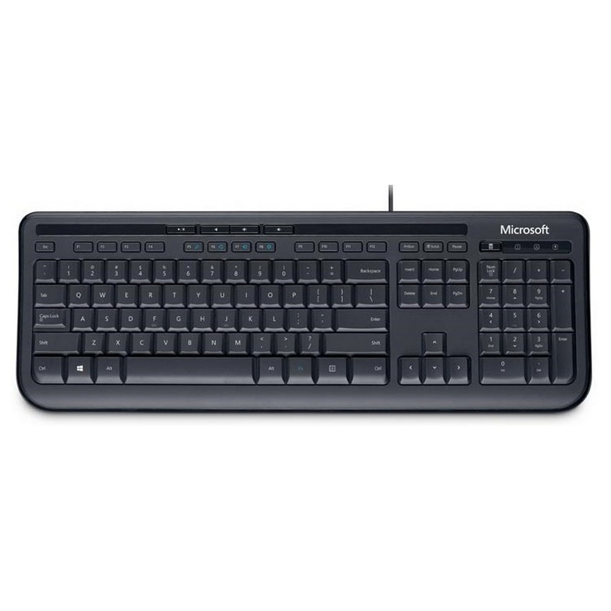 Клавиатура Microsoft Wired Keyboard 600 USB Black (ANB-00018)