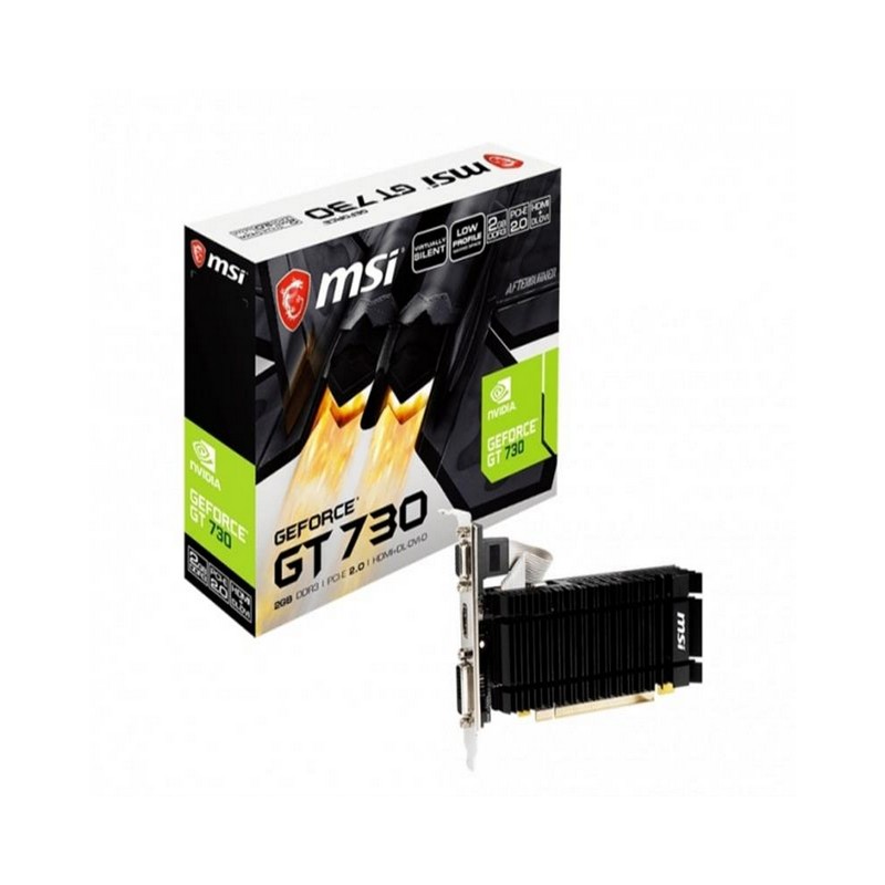 Видеокарта MSI GeForce GT 730 2GB DDR3 64bit (N730K-2GD3H/LPV1)
