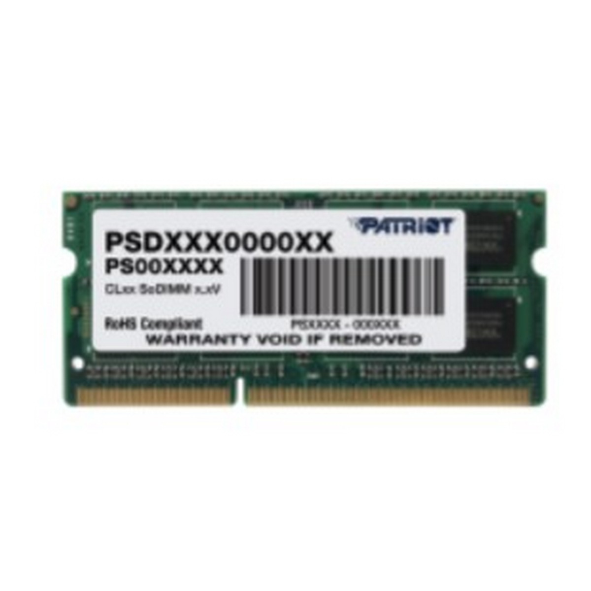 ОЗУ Patriot DDR3 8GB 1600 (PSD38G1600L2S)