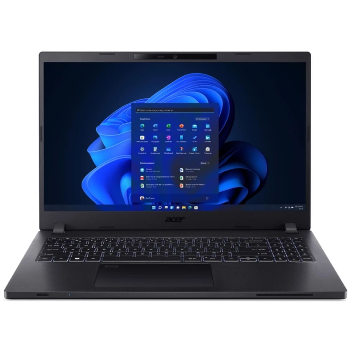 Ноутбук Acer 15.6FI/i3-1215U/16/256+1TB/UMA/DOS/Shale B lack TravelMate P2 TMP215-54