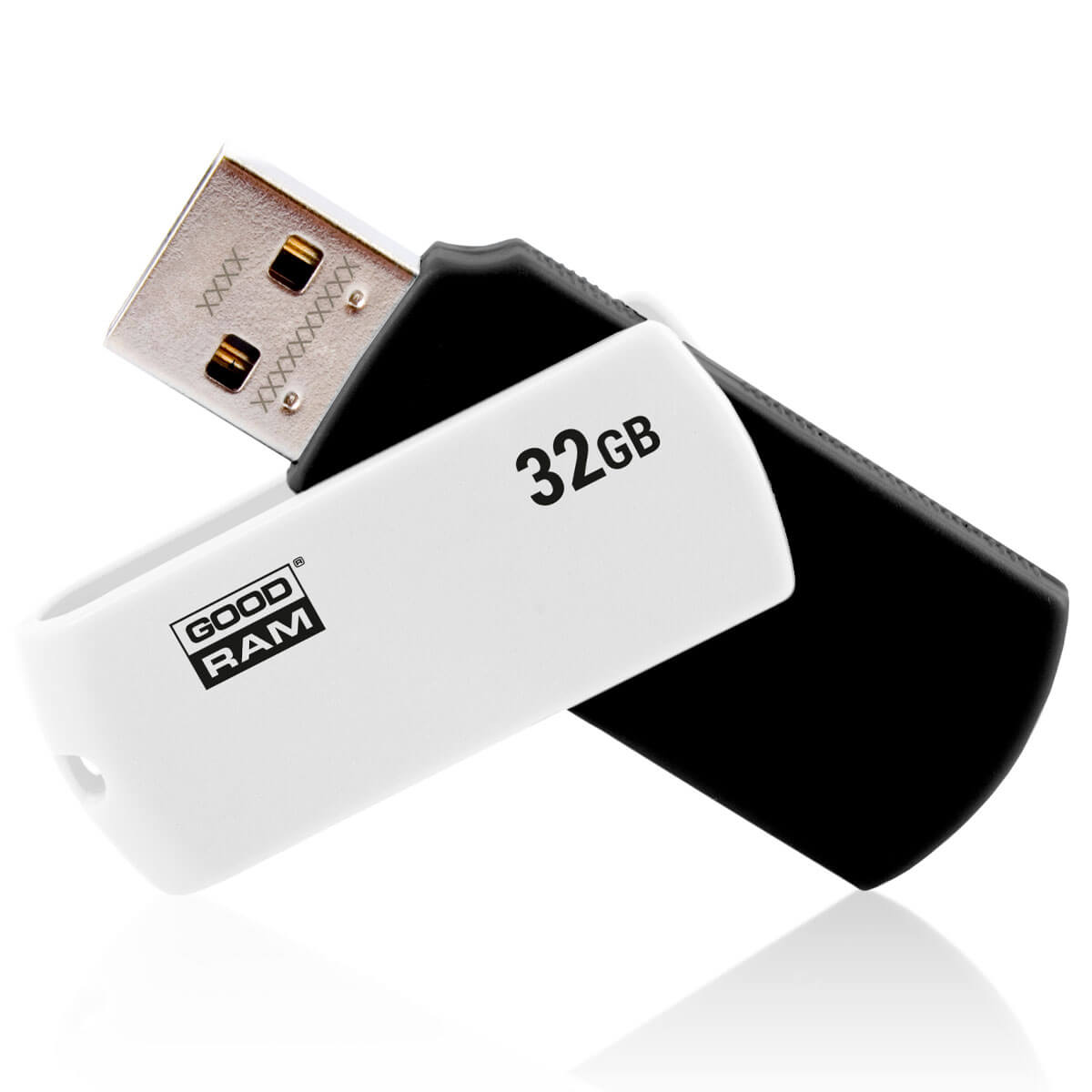 Флеш накопитель 32GB GOODRAM UCO2 (Colour Mix) Black/White (UCO2-0320KWR11)