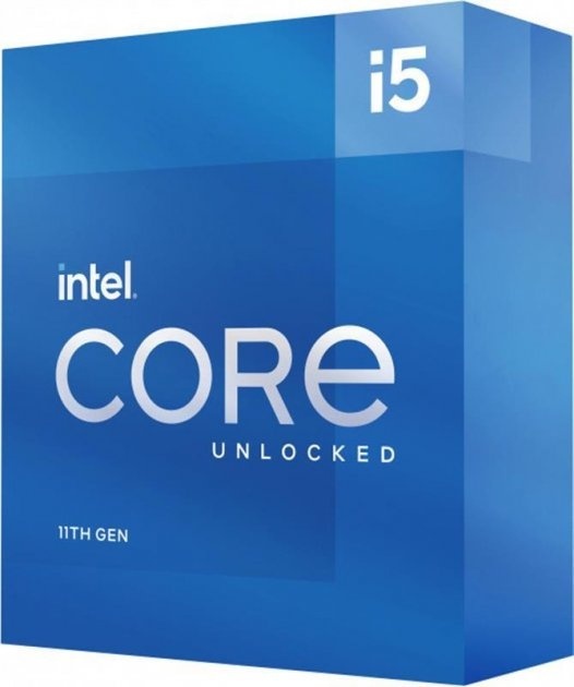 Процессор Intel Core i5 11600K 3.9GHz (12MB, Rocket Lake, 95W, S1200) Box (BX8070811600K)