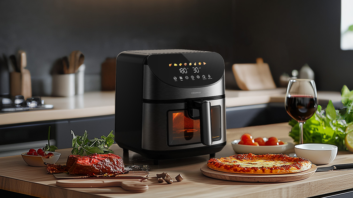 Обзор на мультипечь Deerma KZ150 8L: как готовить быстро, полезно и вкусно