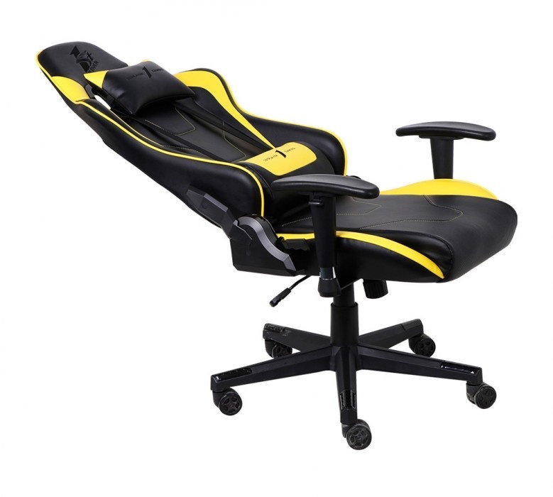 Ігрове крісло 1stPlayer FK2 Black-Yellow