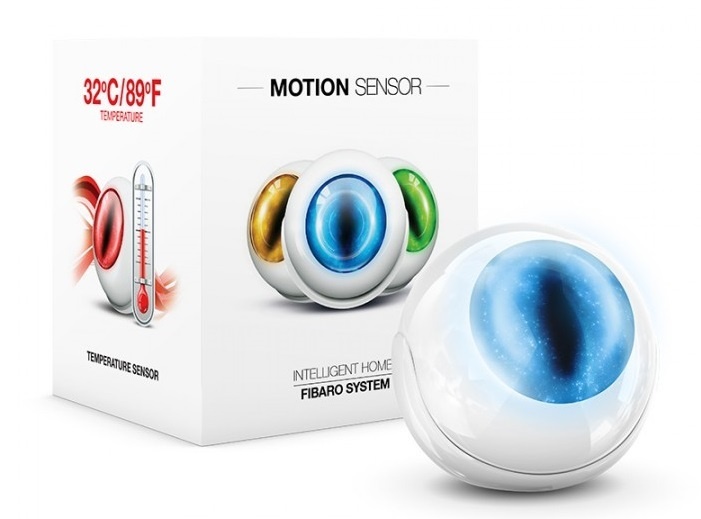 Розумний датчик руху FIBARO Motion Sensor 3в1 Z-Wave Білий (FGMS-001_ZW5)