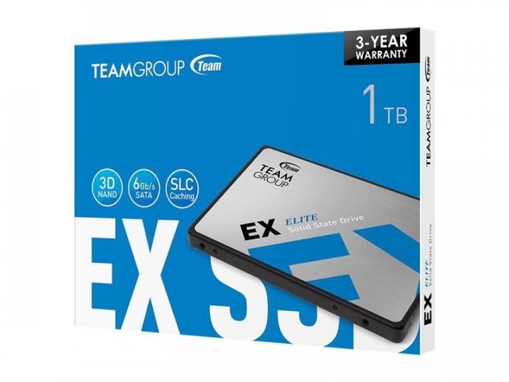 SSD диск Team EX2 1TB 2.5" SATAIII 3D TLC (T253E2001T0C101)