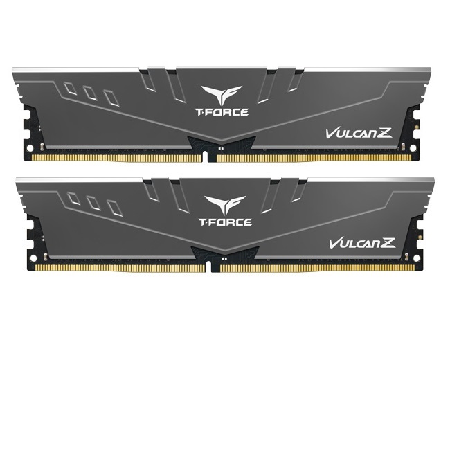 ОЗП DDR4 2x8GB/2666 Team T-Force Vulcan Z Gray (TLZGD416G2666HC18HDC01)