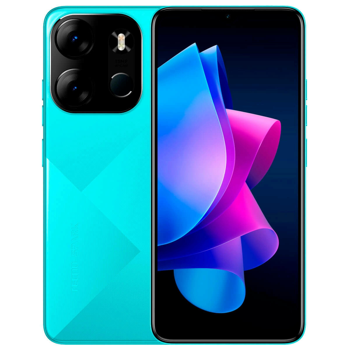 Смартфон Tecno Spark Go 2023 (BF7) 4/64GB Dual Sim Uyuni Blue (4895180793028)