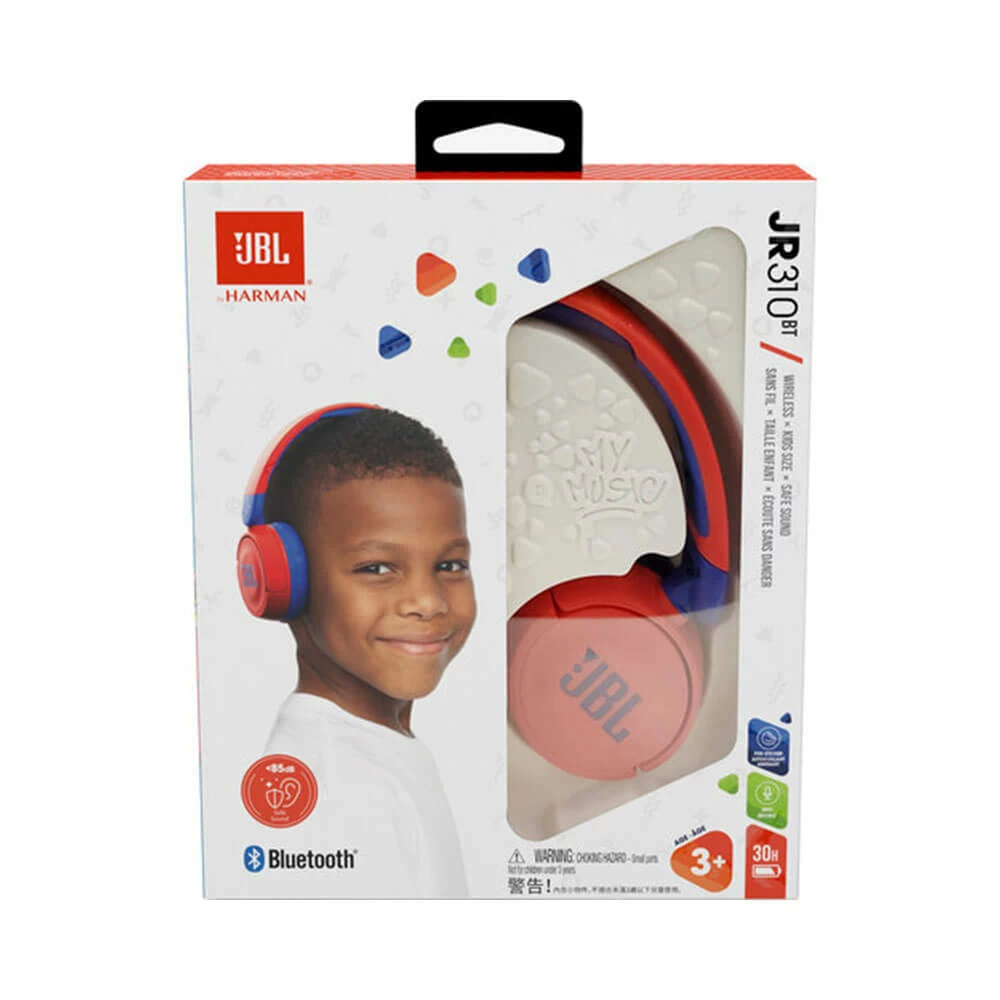 jbl jr 310bt red