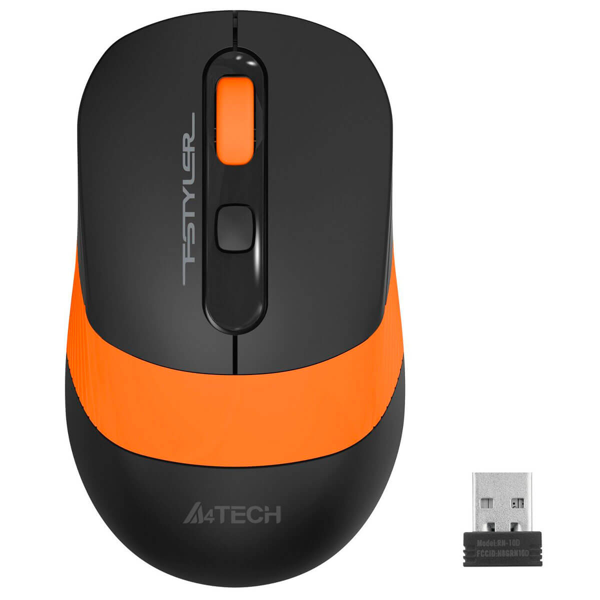 Мышка A4Tech FG10 Black/Orange USB