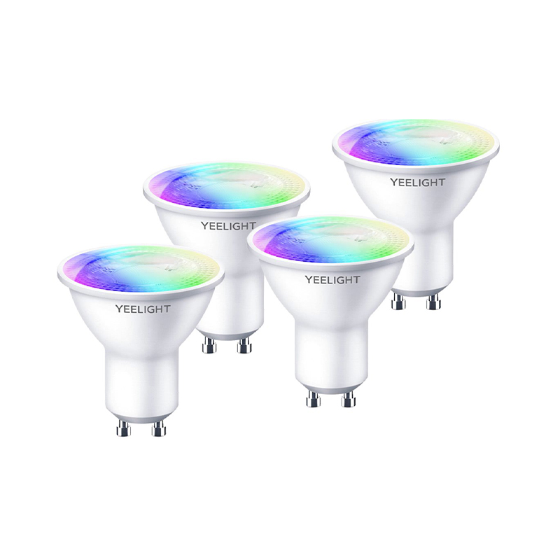 Смарт-лампочки Yeelight GU10 Smart Bulb W1 (Multicolor)  (4-pack) (YLDP004-A)