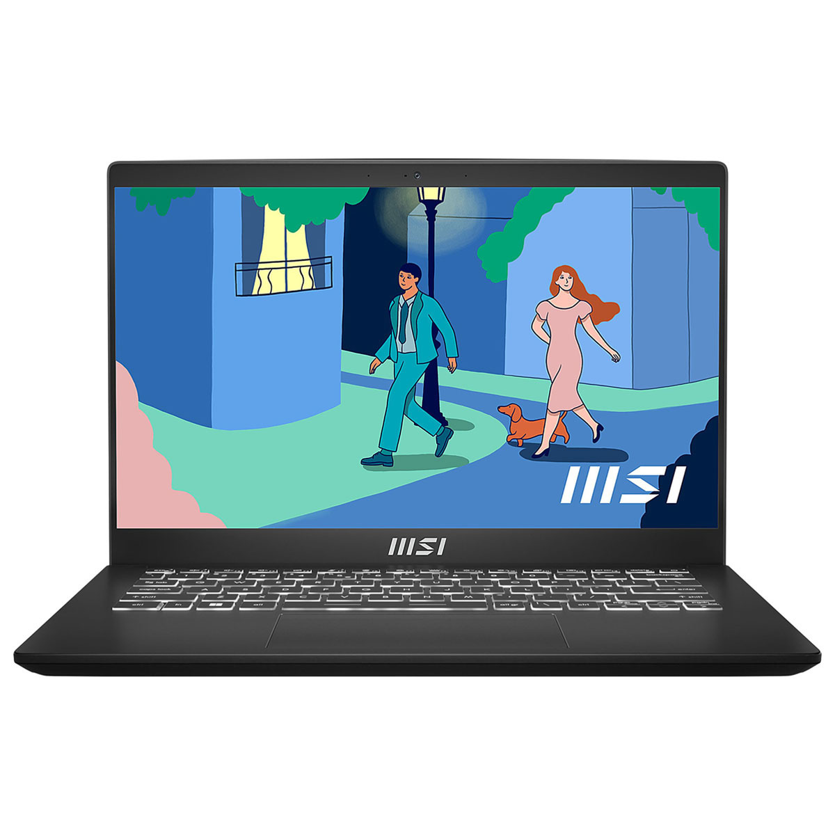 Ноутбук MSI Modern 14 (MODERN 14 C12M-286XUA) FullHD Black