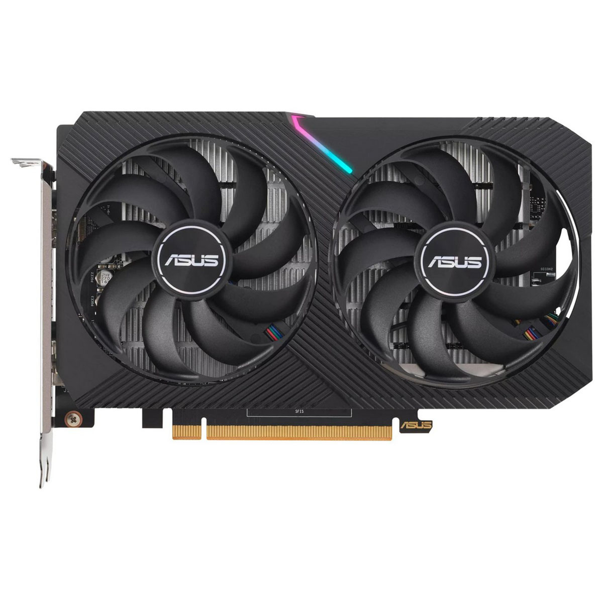 Вiдеокарта ASUS Radeon RX 6400 4GB GDDR6 DUAL DUAL-RX6400-4G (90YV0H90-M0NA00)