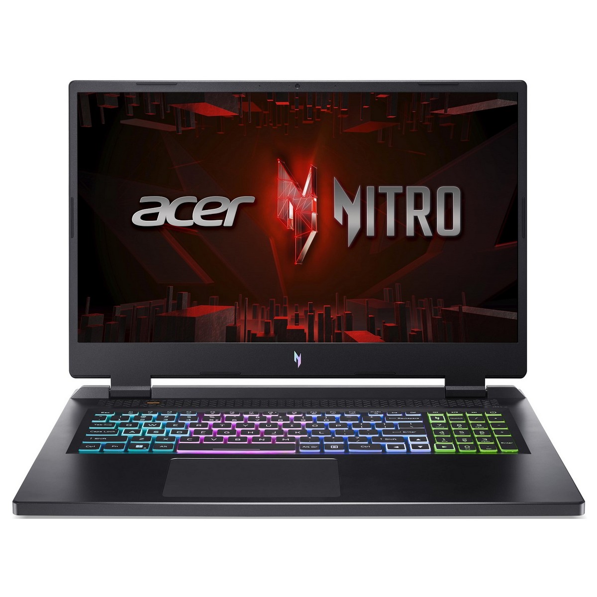 Ноутбук Acer Nitro 17 AN17-71 17.3" FHD IPS, Intel i7-13700HX, 16GB, F1TB, NVD4050-6, Lin, черный (NH.QJGEU.001)