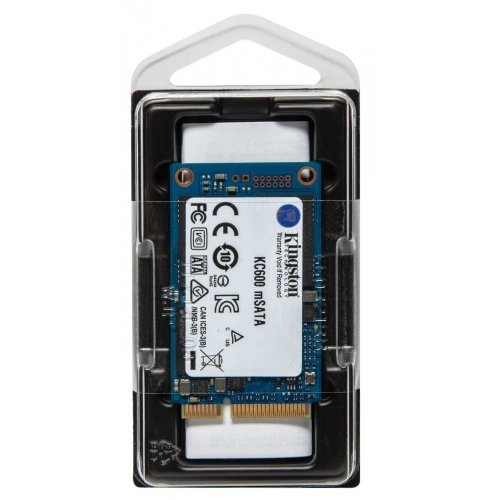 SSD диск Kingston KC600 512GB mSATA SATAIII 3D TLC (SKC600MS/512G)