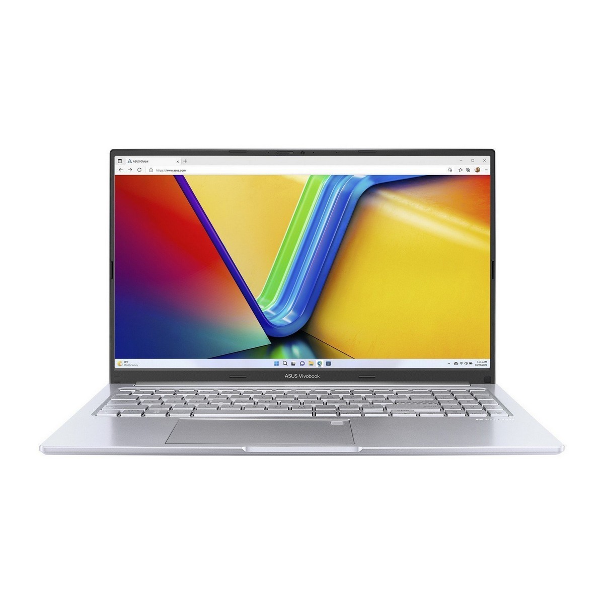 Ноутбук ASUS Vivobook 15.6" FHD OLED, Intel i5-1235U, 16GB, F1TB, Серебряный (90NB0ZB2-M00BH0)