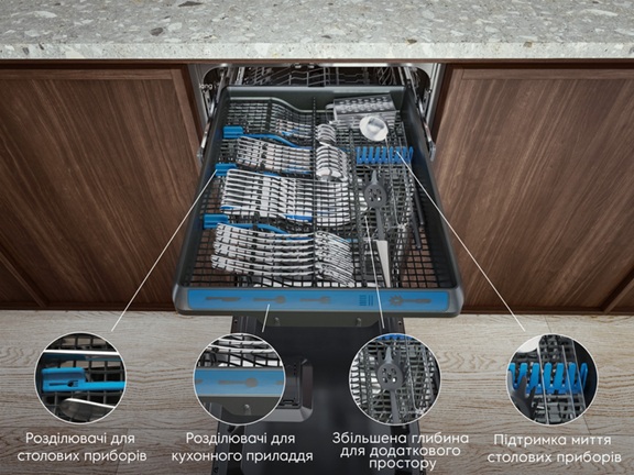 Вбудована посудомийка Electrolux EEM48221L