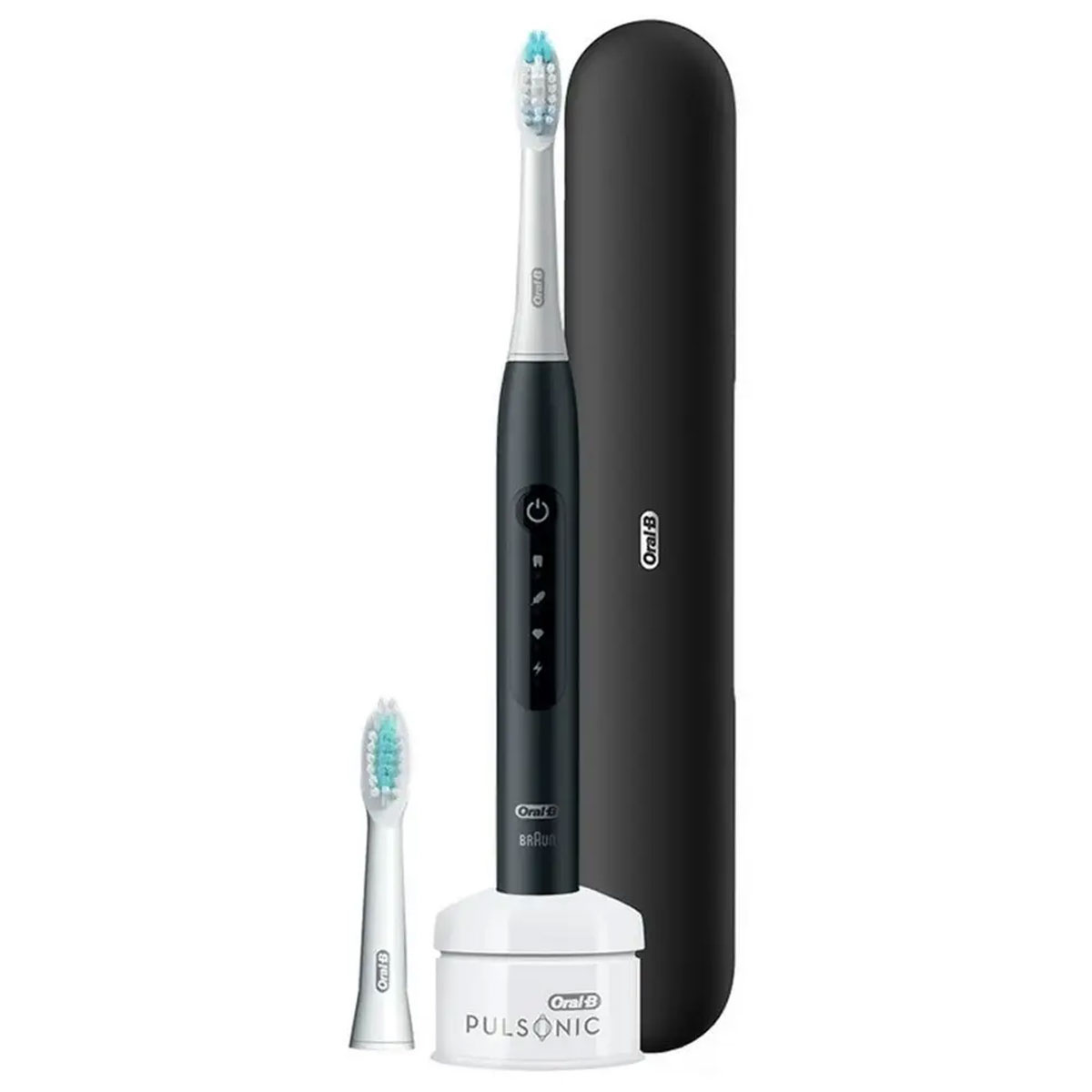 Зубная щетка Braun Oral-B 4500 S411.526.3X Pulsonic Slim Luxe MatteBlack TrEdit типа 3717