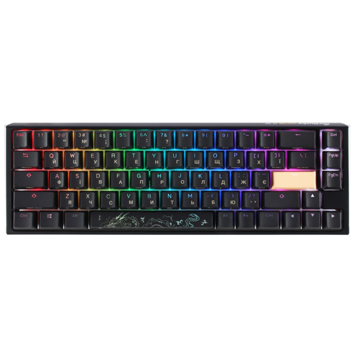 Клавиатура Ducky One 3 SF Cherry MX Red RGB Black UA