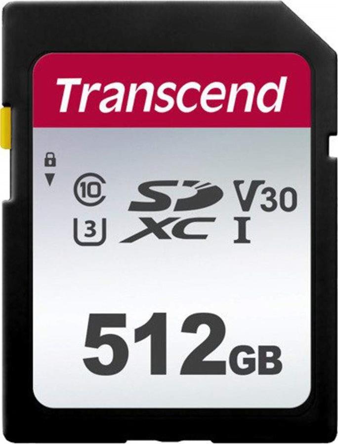 Карта памяти Transcend  512GB SDXC C10 UHS-I  R95/W45MB/s