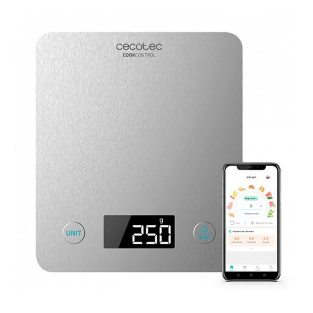 

Кухонные весы CECOTEC CookControl 10000 Connected, Серый