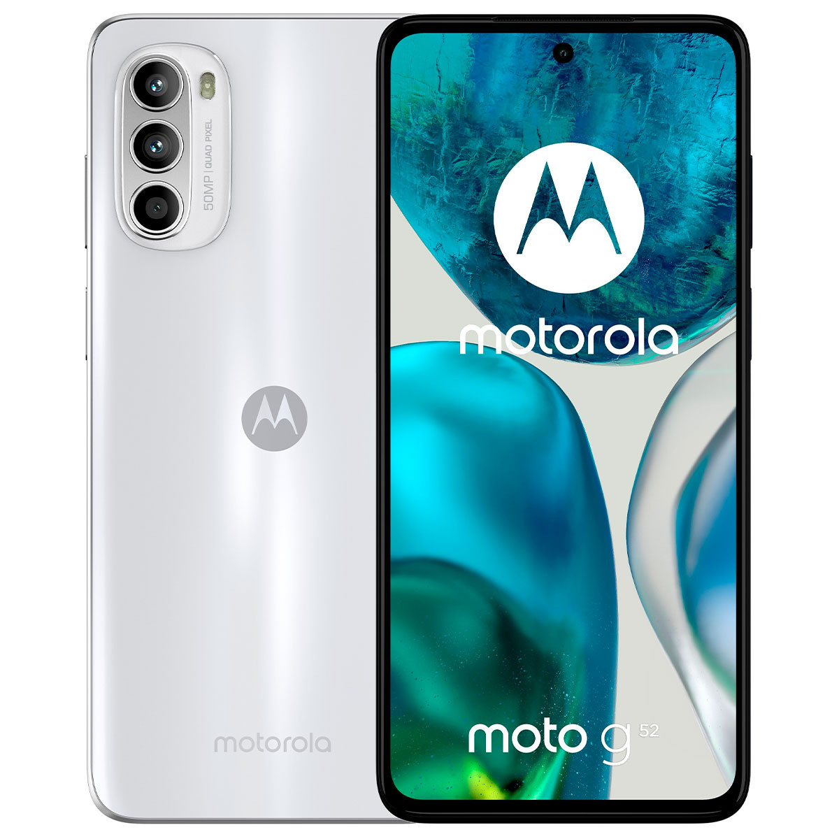 ᐉ Смартфон Motorola Moto G52 4/128GB Dual Sim Metallic White (TKOMOTSZA0120) EU_ • цены и характеристики на WO • Купить в Киеве, Харькове, Днепре, Одессе, Запорожье, Львове - Украина