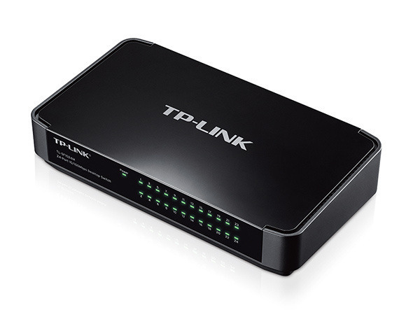 Коммутатор TP-LINK TL-SF1024M (24-port 10/100 Мбит, пластик)