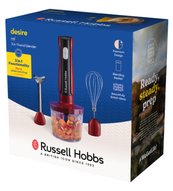 Блендерный набор Russell Hobbs 27140-56 Desire 3 in 1 Hand Blender