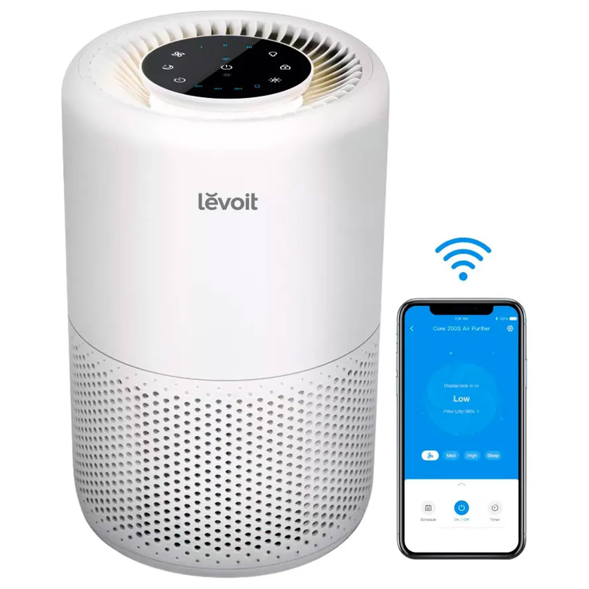 Воздухоочиститель Levoit Smart Air Purifier Core 200S White (HEAPAPLVSEU0064)