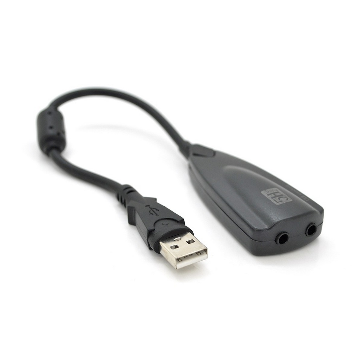 Звуковая карта Voltronic USB-sound card (7.1) 3D sound Black (YT-SC-7.1/07386)