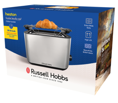 Тостер Russell Hobbs 27390-56 Heaton Brushed 2Slice Toaster