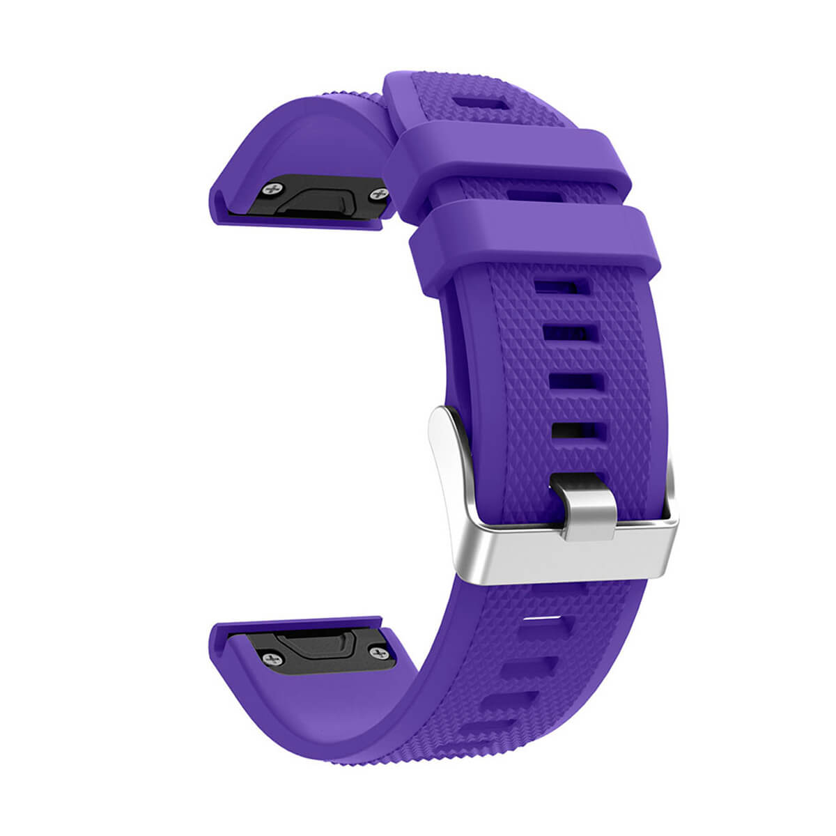 Силиконовый ремешок для GARMIN QuickFit 22 Dots Silicone Band Purple