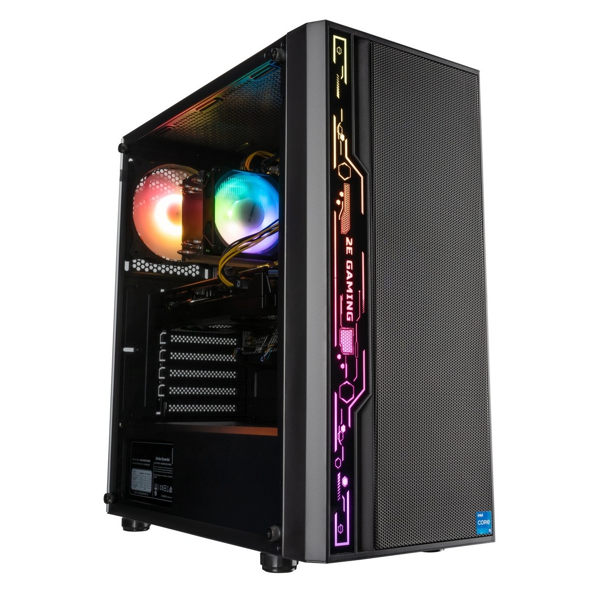 Компьютер 2E Complex Gaming AMD R5-3600, 16Gb, F256GB+1TB, NVD1650-4, B450, G2052, 500W