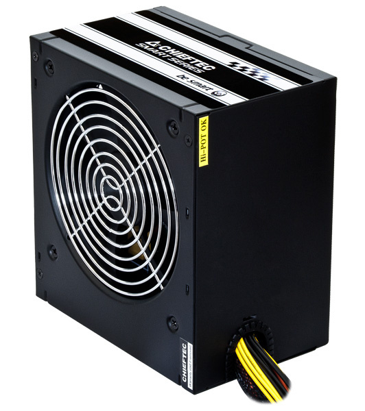 Блок питания Chieftec GPS-600A8, ATX 2.3, APFC, 12cm fan, КПД 80%, RTL