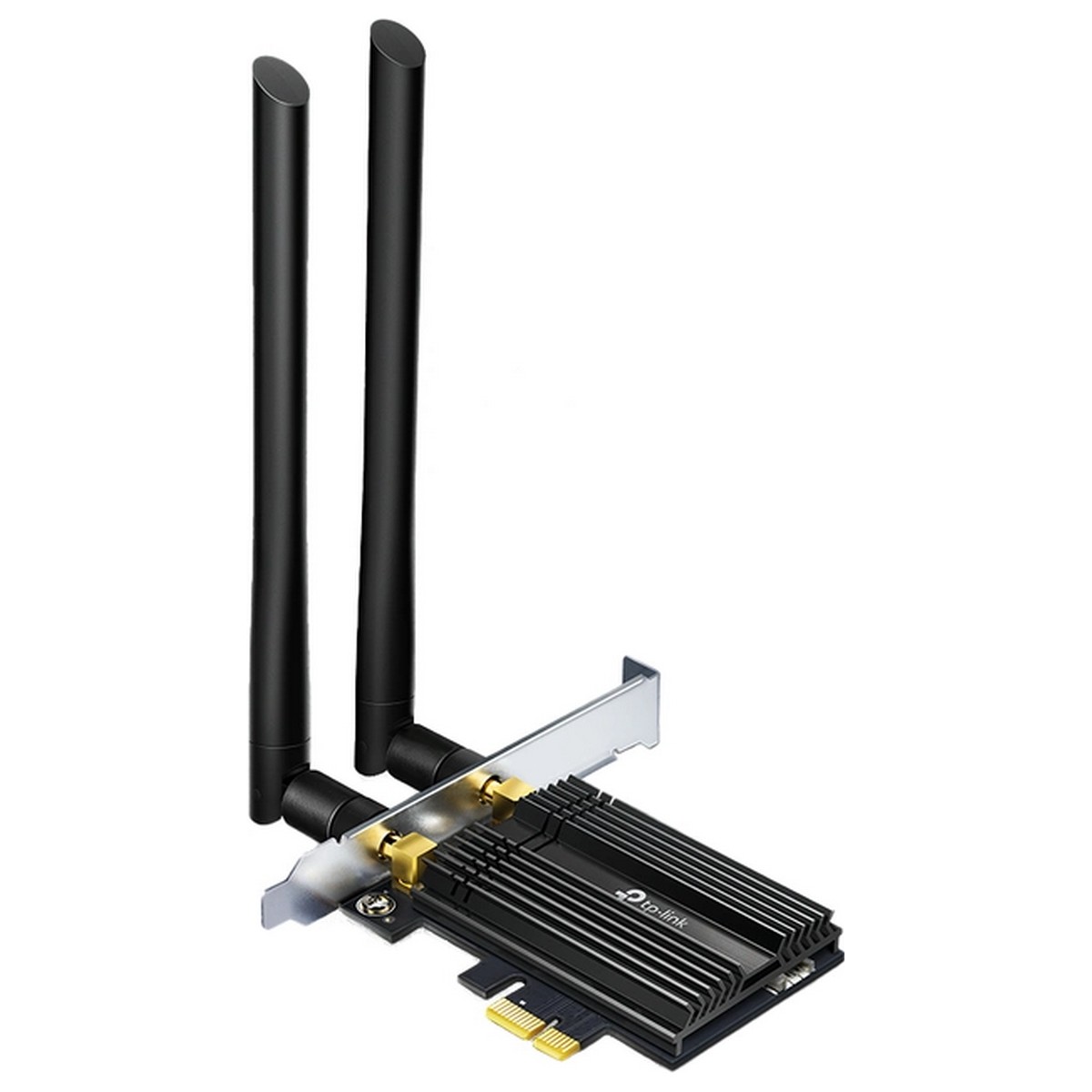 Беспроводной адаптер PCIe TP-Link ARCHER TX50E (AX3000, Wi-Fi 6, Bluetooth 5.0, WPA3, 2 внешних анте
