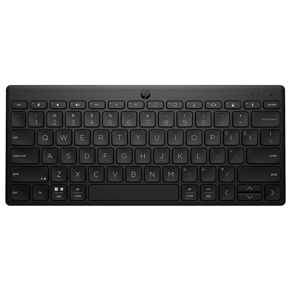 Клавиатура HP 350 Compact Multi-Device BT UKR black