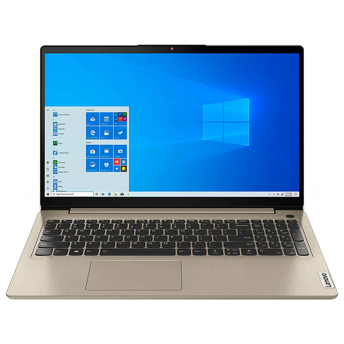 Ноутбук Lenovo IdeaPad 3 15.6&quot; FHD IPS AG, Intel i5-1155G7, 16GB, F512GB, UMA, DOS, песочный