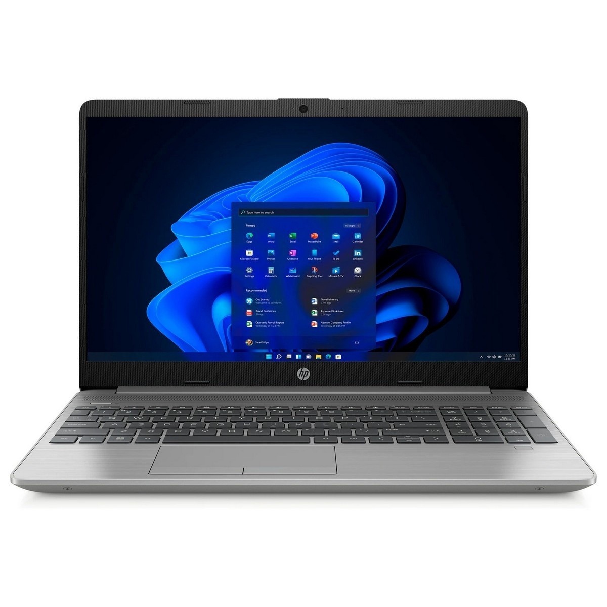 Ноутбук HP 250 G9 15.6&quot; FHD SVA, /8Gb/SSD256Gb/Intel Iris X/Подсв/W11H/Серебристый (723P8EA)