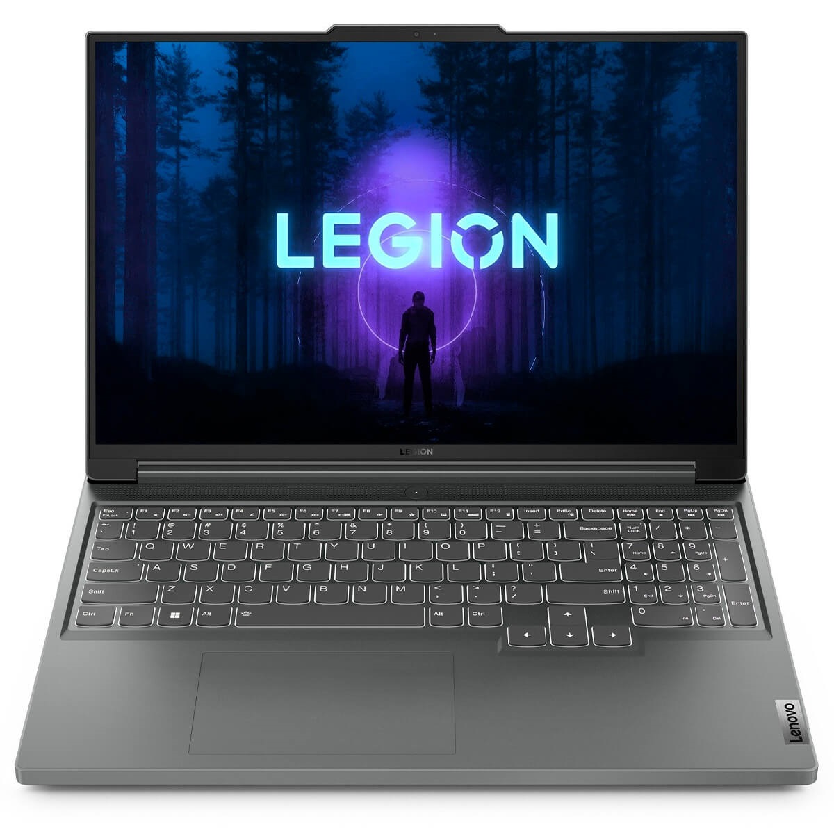 Ноутбук Lenovo 16WQXGAM/R7 7840HS/32/1TB SSD/RTX 4070 8GB /DOS/BL//Storm Grey Legion Slim 5 16APH8