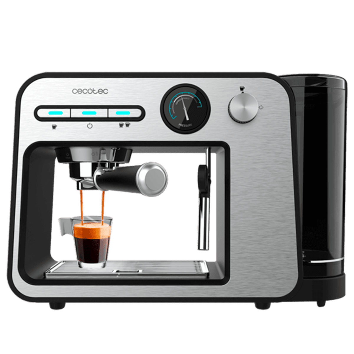 Кофеварка CECOTEC Cumbia Power Espresso 20 Square Pro - Как новый