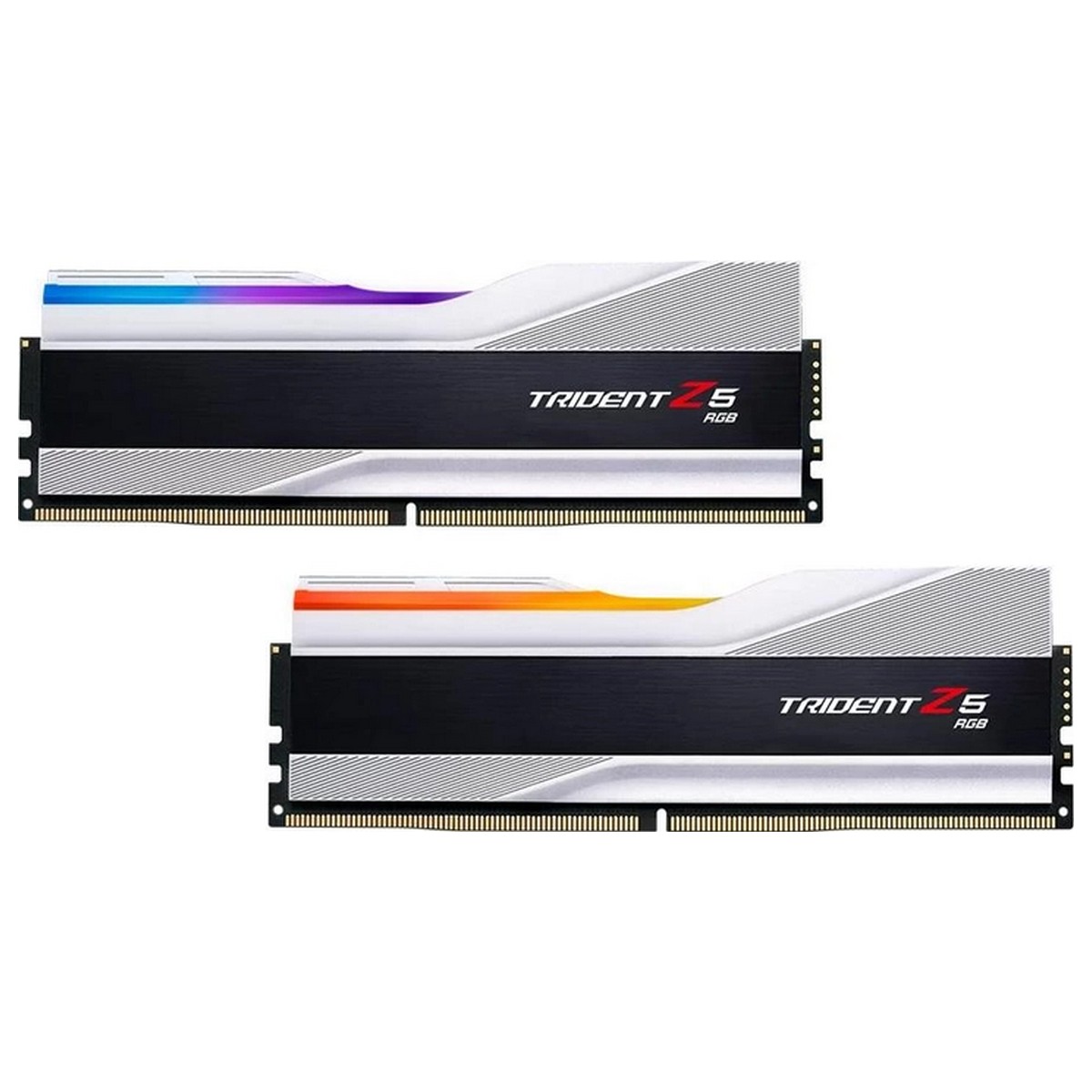 ОЗП DDR5 2x16GB/8000 G.Skill Trident Z5 RGB Silver (F5-8000J3848H16GX2-TZ5RS)