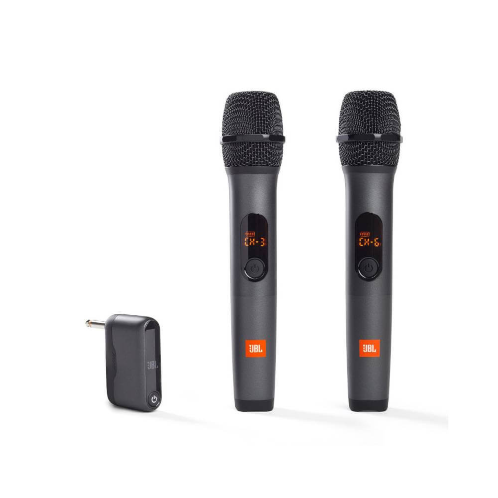 Микрофоны беспроводные (2шт) с передатчиком JBL Wireless MIC for PartyBox On-The-Go/310/1000