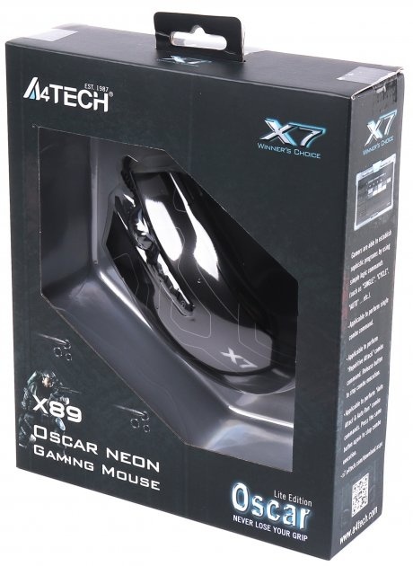 Мышка A4Tech X89 Maze USB