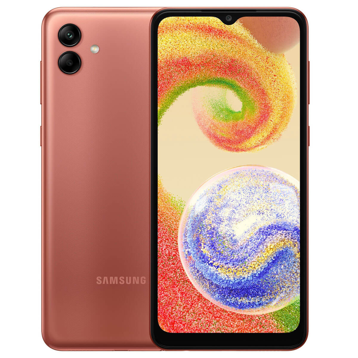 Смартфон Samsung Galaxy A04 SM-A045 4/64GB Dual Sim Copper (SM-A045FZCGSEK)