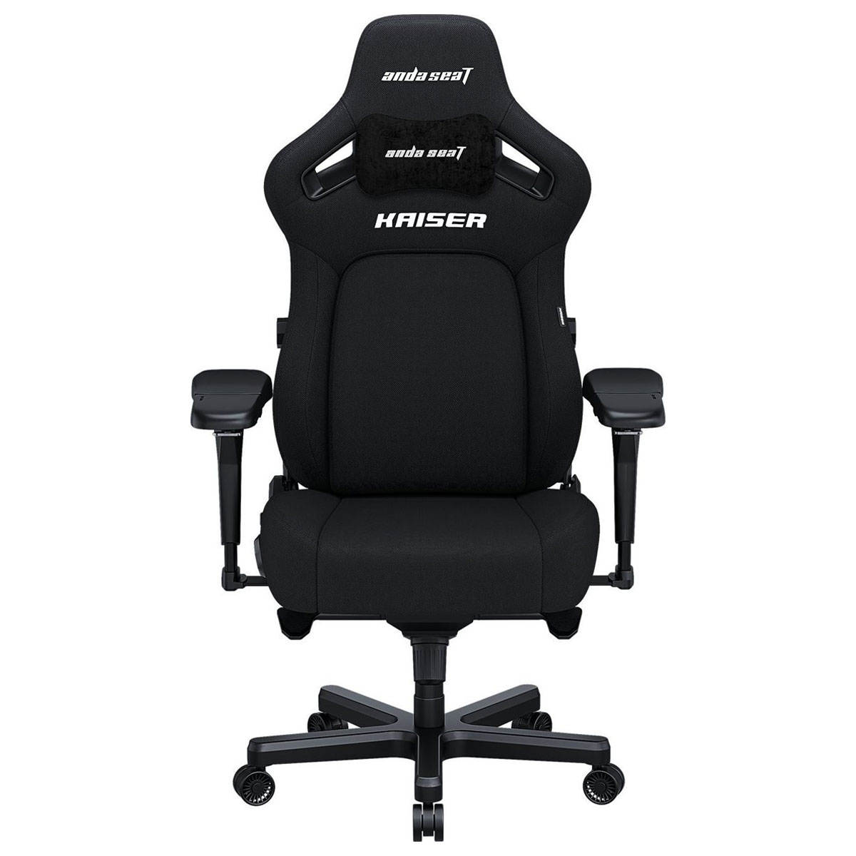 Кресло игровое Anda Seat Kaiser 4 Black Fabric Size XL