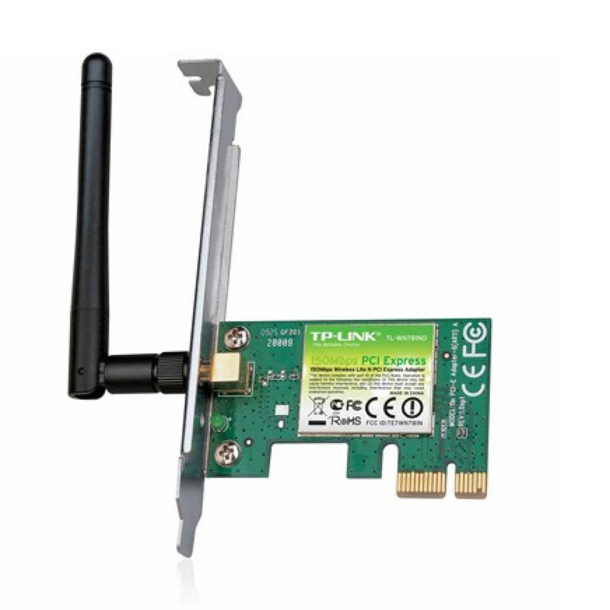 Беспроводной адаптер TP-Link TL-WN781ND (150Mbps, PCI-E, 1 съемная антенна)