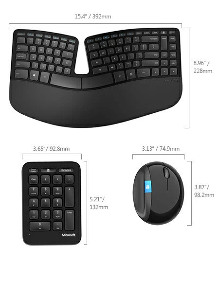 Microsoft Sculpt Ergonomic Desktop L5v Kupit Klaviatura S Myshyu Ceny Otzyvy Harakteristiki Stoimost V Magazinah Ukrainy Kiev Dnepropetrovsk Lvov Odessa
