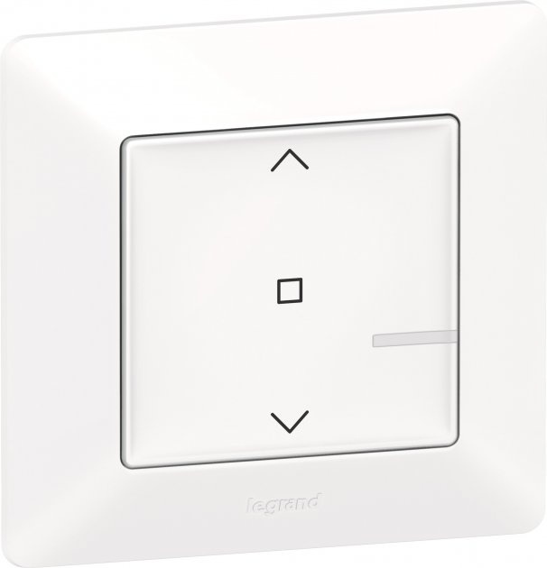 Умный беспроводной выключатель рольставней Legrand Valena Life with Netatmo Белый (752191)