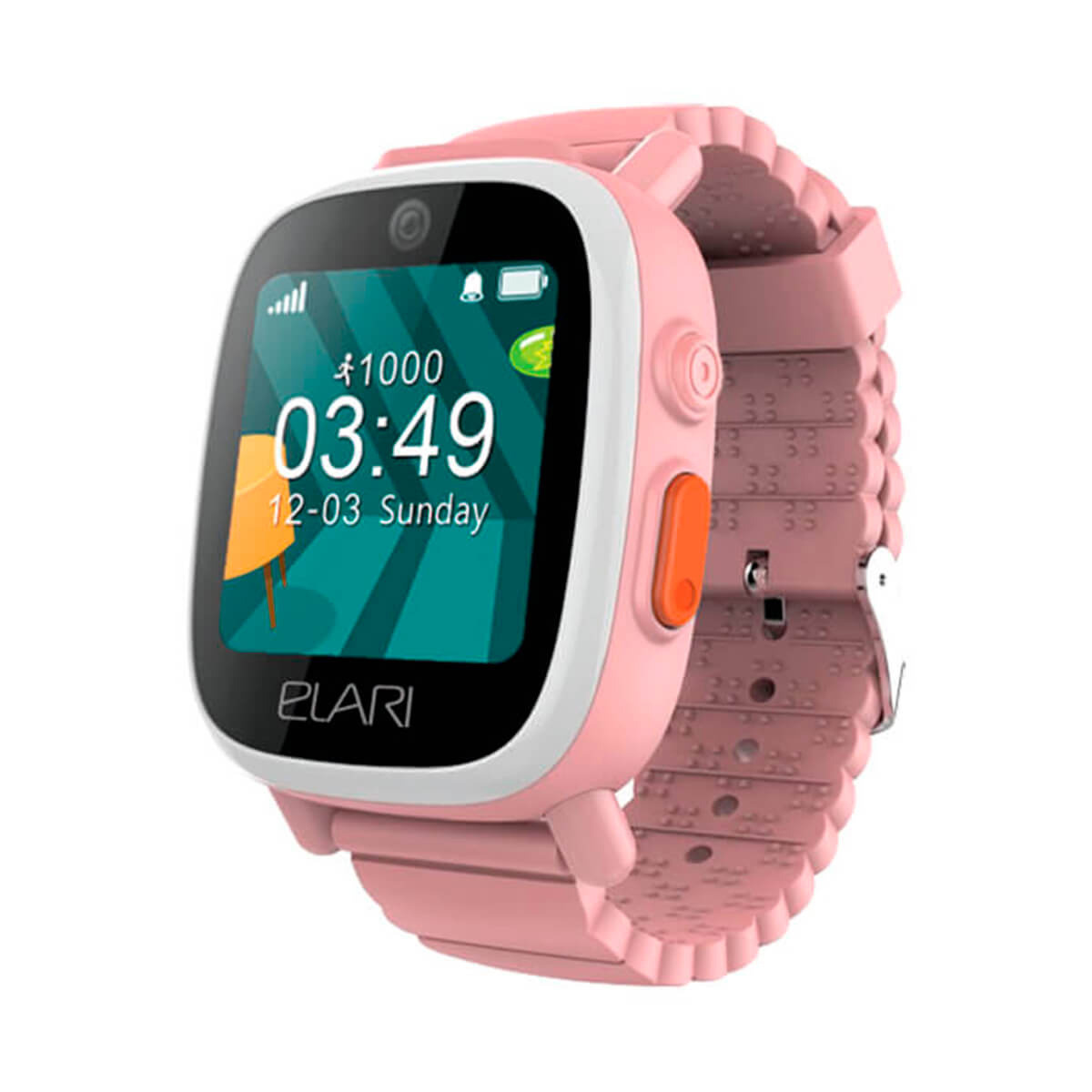 Детские смарт-часы с GPS Elari Fixitime 3 Pink - розовые