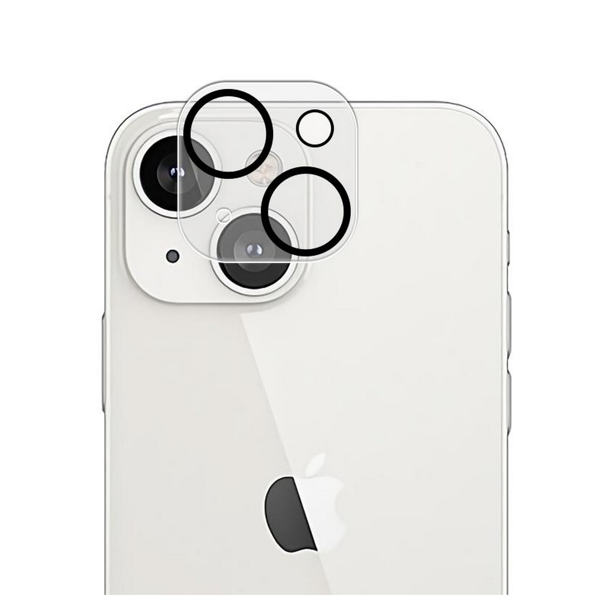 Защитное стекло BeCover для камеры на Apple iPhone 13/13 Mini Black (707024)